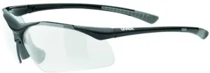 UVEX Sportstyle 223 Black/Grey/Clear Fahrradbrille