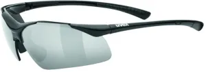 UVEX Sportstyle 223 Black/Litemirror Silver Fahrradbrille
