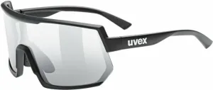 UVEX Sportstyle 235 V Black Matt/Red/Variomatic Smoke Fahrradbrille