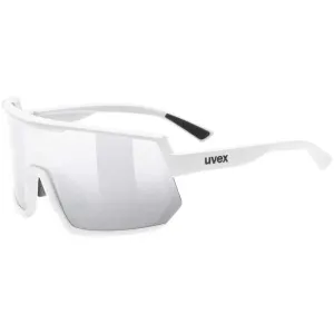 UVEX Sportstyle 235 White Mat/Silver Mirrored Fahrradbrille