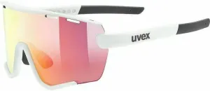 UVEX Sportstyle 236 S Set White Mat/Red Mirrored Fahrradbrille