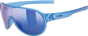 UVEX Sportstyle 512 Blue Transparent/Blue Mirrored Fahrradbrille