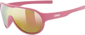 UVEX Sportstyle 512 Pink Mat/Pink Mirrored Fahrradbrille