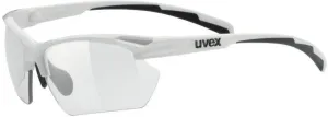 UVEX Sportstyle 802 V Small White/Smoke Fahrradbrille