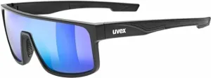 UVEX LGL 51 Black Matt/Mirror Green Sportbrillen