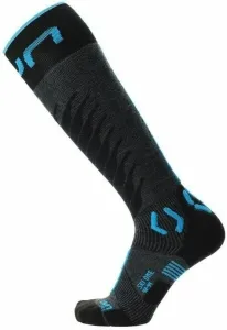 UYN Man Ski One Merino Socks Anthracite/Turquoise 35-38 Ski Socken