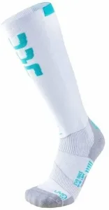 UYN Ski Evo Race Lady Socks White/Water Green 39-40 Ski Socken