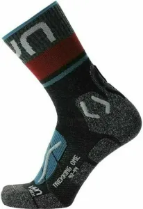 UYN Man Trekking One Merino Socks Anthracite/Blue 39-41 Socken