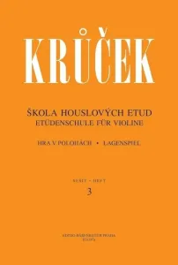 Václav Krůček Škola houslových etud II (sešit 4) Noten