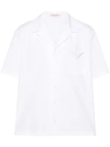 VALENTINO - V Detail Cotton Shirt #1565272