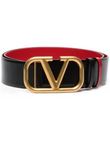 VALENTINO GARAVANI - Vlogo Signature Leather Belt #1516785