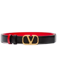 VALENTINO GARAVANI - Vlogo Signature Leather Belt #1532306
