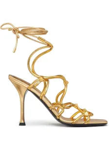 VALENTINO GARAVANI - Rockstud Net Heel Sandals #1084315