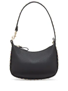 VALENTINO GARAVANI - Rockstud Leather Hobo Mini Bag #1424791