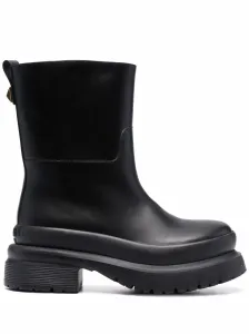 VALENTINO GARAVANI - Roman Stud Leather Boots