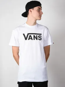 Vans M VANS CLASSIC Lifestyle T-Shirt, weiß, veľkosť XL