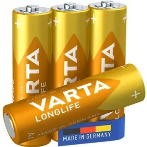 VARTA Alkaline-Batterien Longlife AA 4 Stück