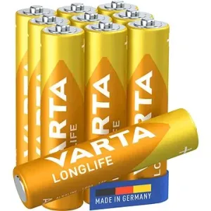 VARTA Alkaline-Batterien Longlife AAA 10 Stück