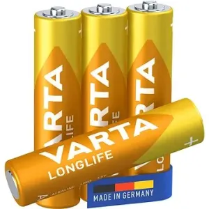 VARTA Alkaline-Batterien Longlife AAA 4 Stück