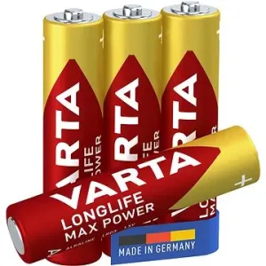 VARTA Alkaline-Batterien Longlife Max Power AAA 4 Stück