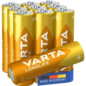 VARTA Longlife AA Alkaline Batterien 10 Stück (Doppelblister)