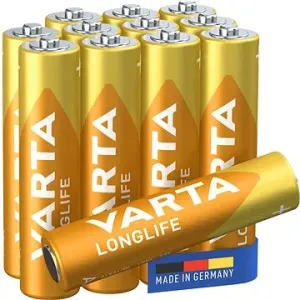 VARTA Longlife AAA-Alkalibatterien 12 Stück
