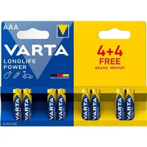 VARTA Longlife Power 4+4 AAA (Doppelblister)