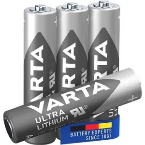 VARTA Lithium-Batterie Ultra Lithium AAA 4 Stück