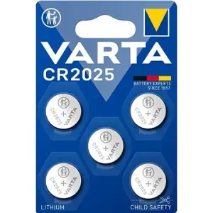VARTA Spezial Lithium-Batterie CR 2025 - 5 Stück