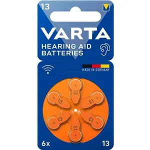VARTA Hörgerätebatterien VARTA Hearing Aid Battery 13 6 Stück