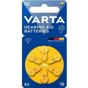 VARTA Hörgerätebatterien VARTA Hearing Aid Battery 6 Stück