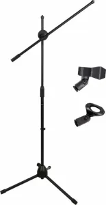 Veles-X 2 Mic Clips Boom Arm Tripod Microphone Stand