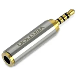Vention 3.5mm Jack Female to 2.5mm Jack Male Adapter Gold