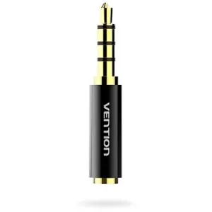 Vention 3.5mm Jack Male to 2.5mm Female Audio Adapter Black Metal Type