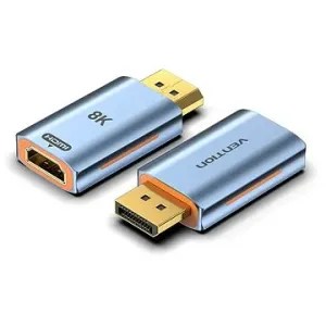Vention DP Male to HDMI-A Female 8K Adapter Gray Aluminum Alloy Type