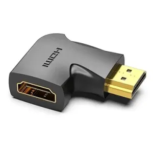Vention HDMI 90 Degree Male to Female Vertical Flat Adapter Black