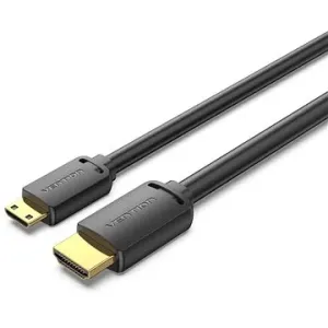 Vention HDMI-C Stecker zu HDMI-A Stecker 4K HD Kabel 1m schwarz