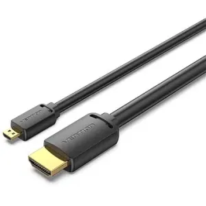 Vention HDMI-D Stecker zu HDMI-A Stecker 4K HD Kabel 1m schwarz