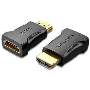 Vention HDMI Male to Female Adapter Black 2 Pack