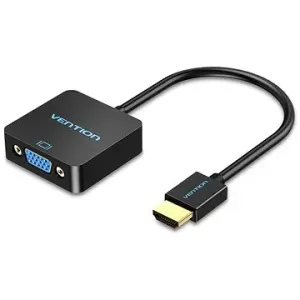 Vention HDMI zu VGA Converter with Female Micro USB USB and Audio Port 0.15m Black