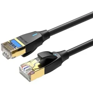 Vention Cat.8 SFTP Patch Cable 1m Black Slim Type