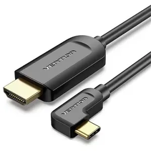 Vention Type-C (USB-C) to HDMI Cable Right Angle 1.5m Black