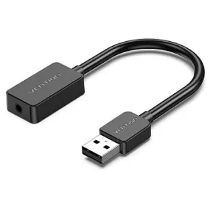 Vention 1-port USB External Sound Card 0.15M Black (OMTP-CTIA)