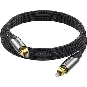 Vention Optical Fiber Toslink Audio Cable Aluminum Alloy Type 3M Gray