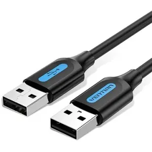 Vention USB 2.0 Male to USB Male Cable 1.5M Black PVC Type