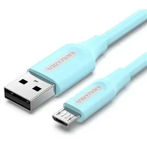 Vention USB 2.0 to Micro USB 2A Cable 1m Light Blue
