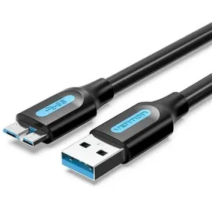 Vention USB 3.0 (M) to Micro USB-B (M) Cable 1.5M Black PVC Type