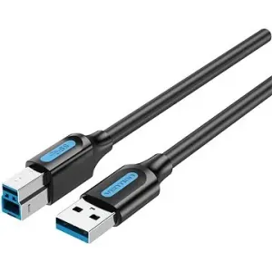 Vention USB 3.0 Male to USB-B Male Printer Cable 1M Black PVC Type