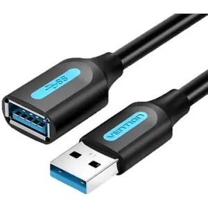 Vention USB 3.0 Stecker zu USB Buchse Verlängerungskabel 5m schwarz PVC Typ
