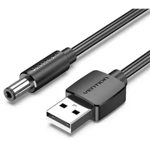 Vention USB to DC 5.5mm Power Cord 1M Black Tuning Fork Type